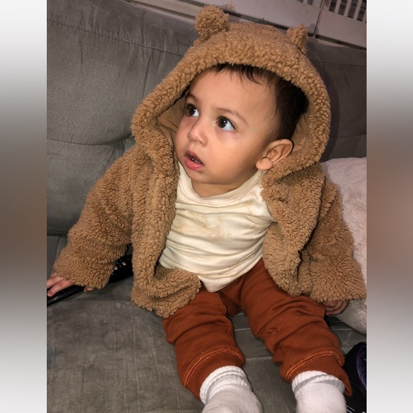 GAP Baby Sherpa Bear Jacket (Brennan Brown) - Picture 9 of 9